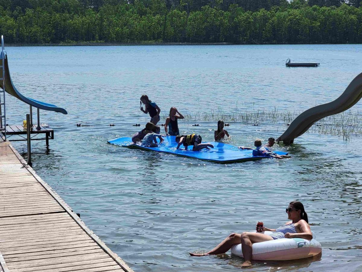 Evergreen Bay Resort Lake Cabin Near Itasca Park Rapids Exterior photo